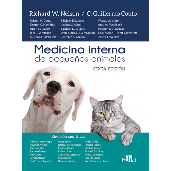 Medicina interna de pequeños animales 6ª ed (2020) COUTO / NELSON