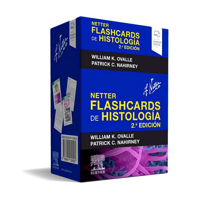 Netter. Flashcards de histología 2da Edición 2022 Novedad