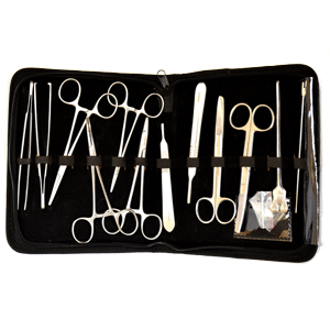 KIT DE PEQUEÑA CIRUGIA X 13 PIEZAS REF KD-13 MARCA GMD