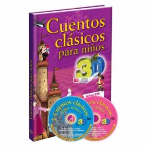 Cuentos Clasicos Para Niños En 3D + 2 Dvd Billingue