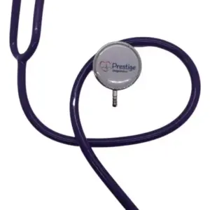 Fonendoscopio Sencillo Adulto Doble Campana Morado Marca Prestige