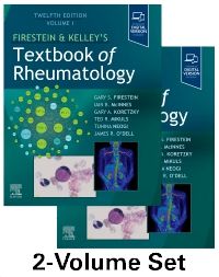 Firestein & Kelley’s Textbook of Rheumatology, 2-Volume Set, 12th Edition Editors : Gary S. Firestein & Iain B McInnes & Gary Koretzky & Ted Mikuls & Tuhina Neogi & James R. O'Dell