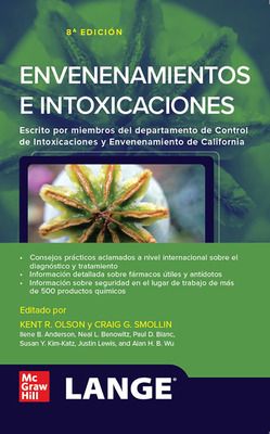 ENVENENAMIENTO E INTOXICACIONES 8th Edición - Autor(es) Kent R. Olson