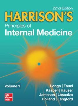 Harrison's Principles of Internal Medicine, Twenty-Second Edition (Vol.1 & Vol.2) 22nd Edition - By Dan Longo, Anthony S. Fauci, Dennis L. Kasper, Stephen Hauser, J. Larry Jameson, Joseph Loscalzo, Steven M Holland, Carol A. Langford