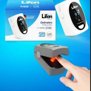 Oxímetro de pulso LT-F20 con curva pletismográfica - Tecnologia Alemana