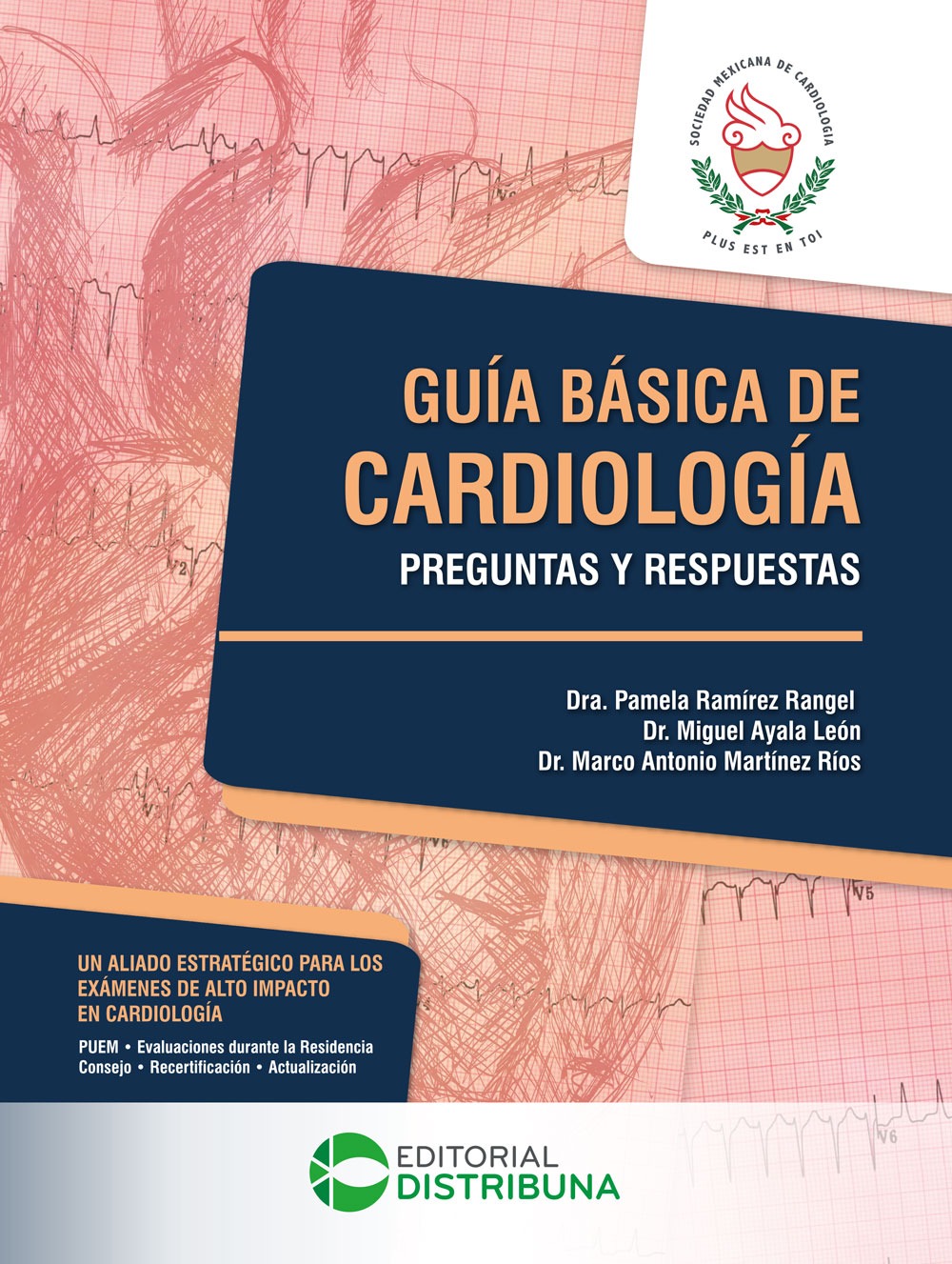 Guía básica de cardiología. Preguntas y respuestas / Pamela Ramírez Rangel; Miguel Ayala León; Marco Antonio Martínez Ríos